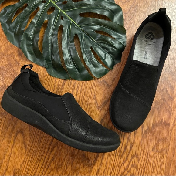 clarks sillian paz black